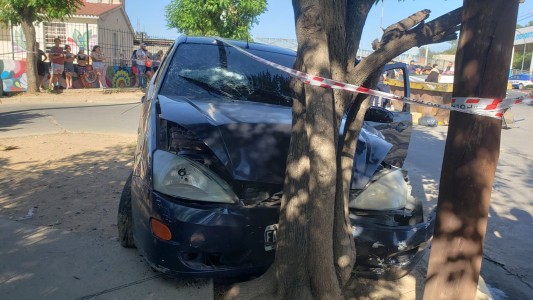 Un joven de 26 años chocó un contenedor y mató a una mujer en Bajo Pueyrredón: iba armado