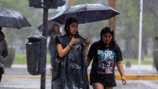 Tiempo en Córdoba: alerta naranja por fuertes tormentas eléctricas