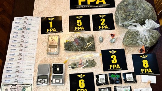 Desarticularon red de narcotráfico con allanamientos en Córdoba: hay tres personas detenidas