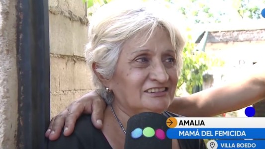 La mamá del femicida de Villa Boedo habló con Telefe Noticias: “mi hijo es un maldito y una porqueria"