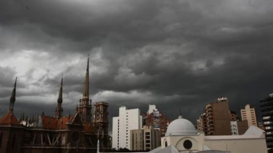 Alerta meteorológica en Córdoba: prevén tormentas fuertes con ráfagas y caída de granizo