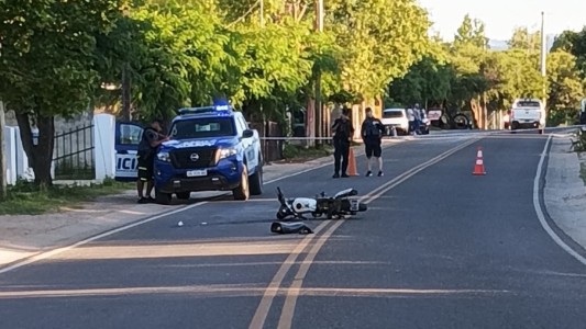 Murió un joven de 23 años tras caerse de su motocicleta en Cura Brochero