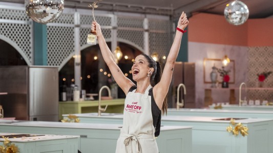 Cande Molfese es la gran pastelera de Bake Off Famosos Argentina