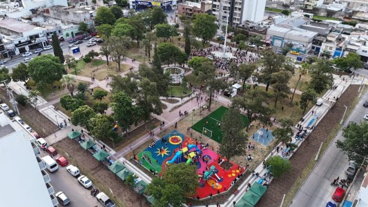 Remodelación de la plaza Rafael Núñez: un espacio mejorado para los vecinos de barrio San Martín