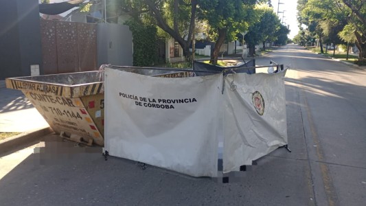 Navidad trágica: una joven falleció al chocar contra un contenedor de basura