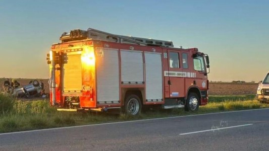 Viajaban hacia Córdoba para pasar Navidad y volcaron en la ruta: murió su bebé de 28 días