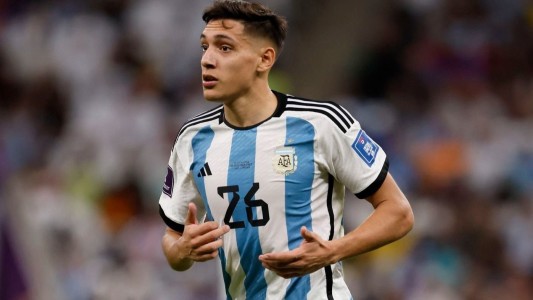 El gesto de Nahuel Molina con los bomberos de Embalse