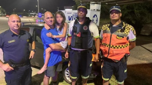 Policías salvaron a una niña que se atragantó con una golosina