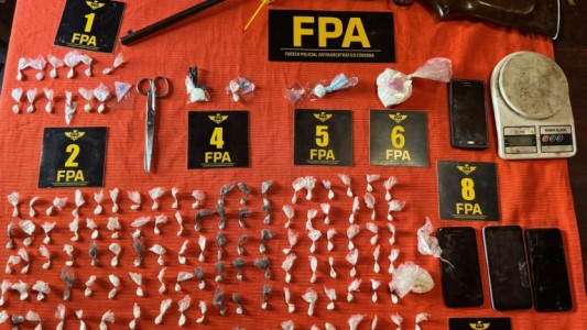 La FPA desbarató varios puntos de venta de drogas en Córdoba