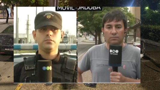 Diego, esposo y padre, y Lucas Verdún, el policía que lo asistió desde la noche de la tragedia en Costanera hablaron con Telefe