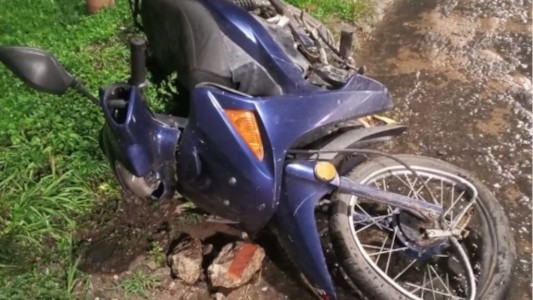 Un joven murió luego de perder el control de su moto en la Ruta 38