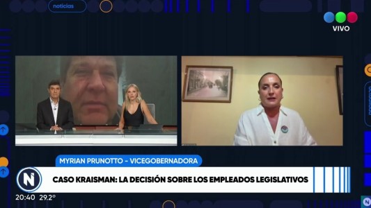 Myrian Prunotto aseguró que Virginia Martínez estuvo en el edificio de la Legislatura de Córdoba