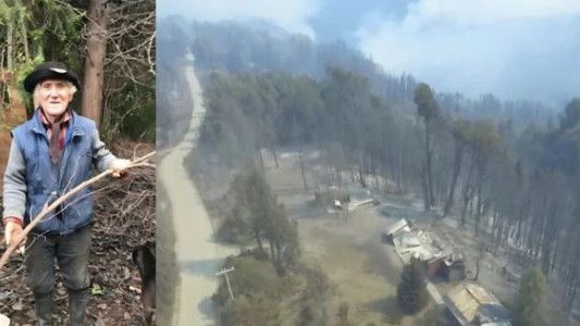 "Perdón por la tibieza": dolor en El Bolsón por Don Reyes, un querido vecino que murió en los incendios