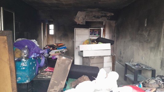 Un perro salvó a su familia de un incendio al dar alarma con sus ladridos