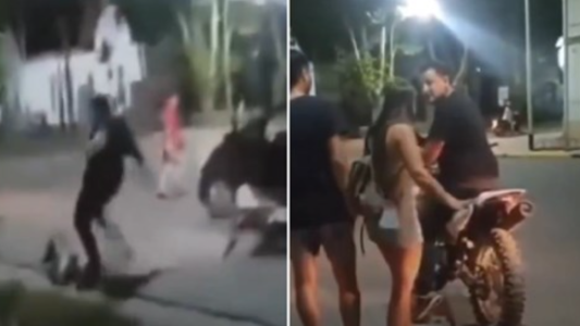 "Me siento muy mal": habló el hombre que le pegó a su hija por ir en moto sin casco