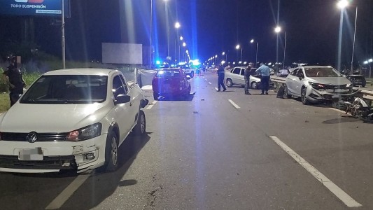 El video del choque fatal en el que murió un joven de 19 años