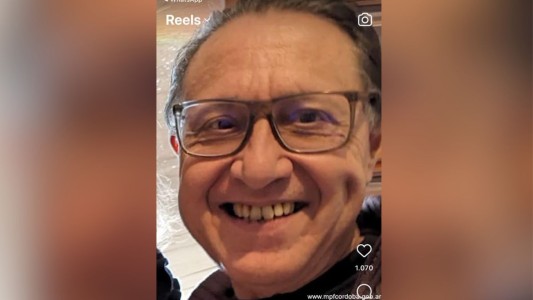 Buscan a un hombre de 71 años desaparecido en Córdoba