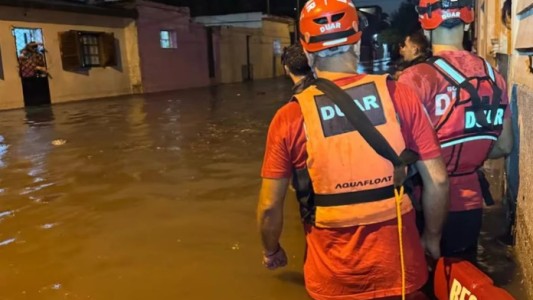 Temporal en Córdoba: evacuados, daños en viviendas y cortes de calles