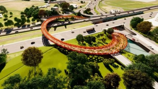 Jorge Macri anunció un túnel vehicular y anillo peatonal que conectará la Ciudad, el río y Aeroparque