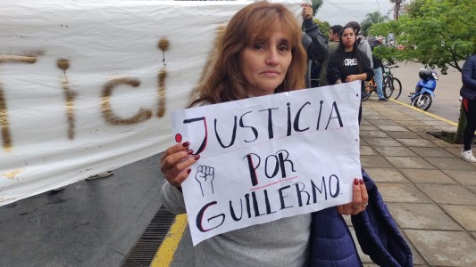 Marcha por la muerte de Guillermo Bustamante