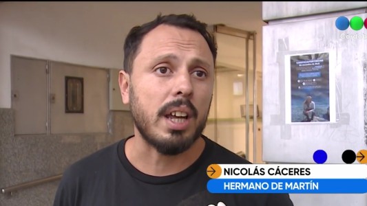Habló el hermano de Martín Cáceres: “Es difícil llegar al hospital y no saber si él va a estar vivo”