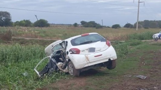 Un hombre murió en un doble choque contra una vaca en la ruta 2