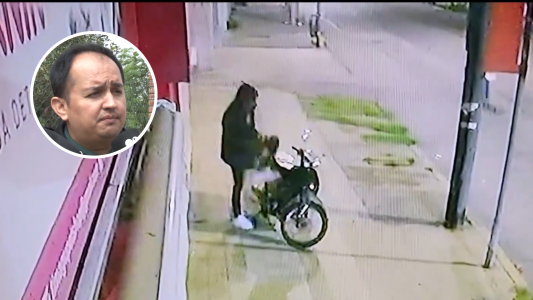 Le robaron la moto cuando entró a cambiarse para ir a trabajar