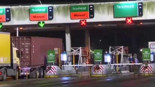 Protesta y corte de peaje en Autopista Riccheri