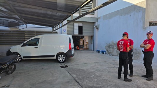 Un montacargas cayó en barrio San Martín: una mujer resultó herida