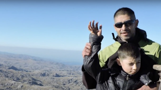 Paul, el niño con autismo verbal que subió el cerro Champaquí con su papá