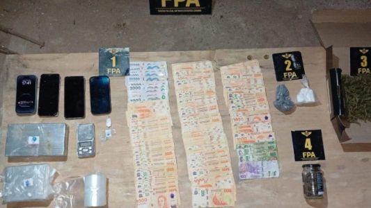 FPA detuvo a tres hombres y secuestró drogas en Río Cuarto