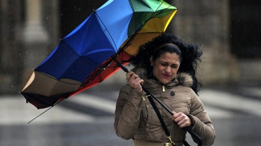 Viento sur y ola de frío: Córdoba amaneció con un brusco cambio de tiempo