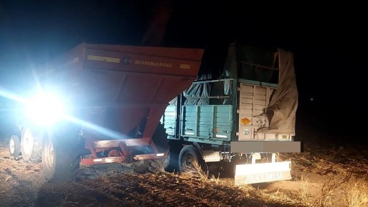 Tragedia fatal en el sur de Córdoba: lo absorbió una tolva mientras trillaba maní
