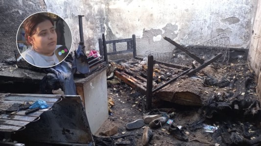 Se incendió la casa de una familia que sostiene un comedor comunitario en La Toma