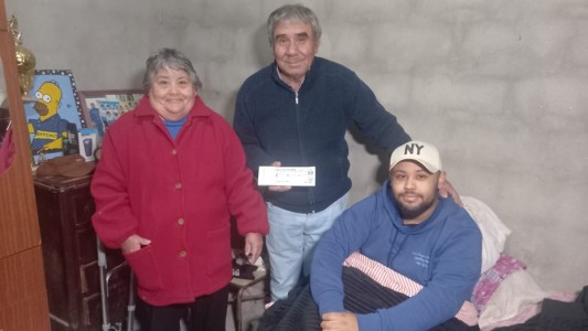 Jesús lo logró: tras la rifa de su abuelo, va camino a la operación