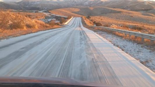 Córdoba: hay múltiples cortes de ruta por nieve y acumulación de hielo