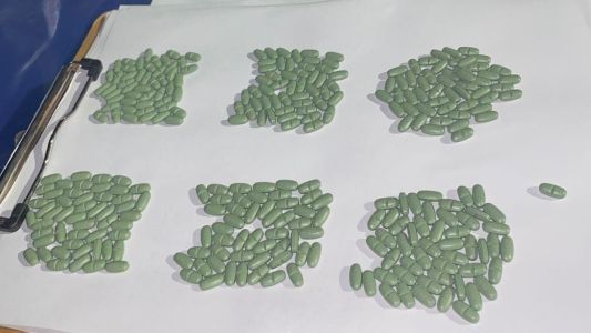 Operativo: detuvieron a un joven que circulaba con 300 pastillas de rohypnol