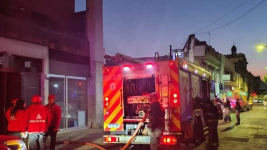 Incendio en un edificio de barrio Alberdi: 30 evacuados