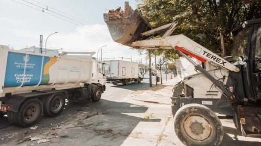 Removieron más de 300 toneladas de basura de terrenos privados sin mantenimiento