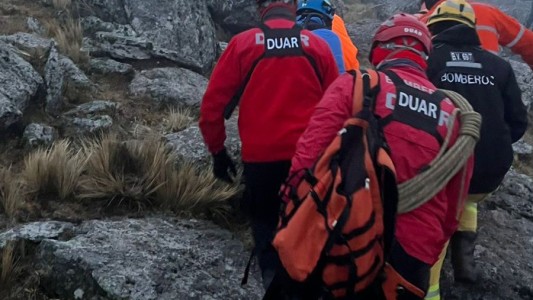 Cerro Champaquí: rescataron a un hombre de 45 años lesionado