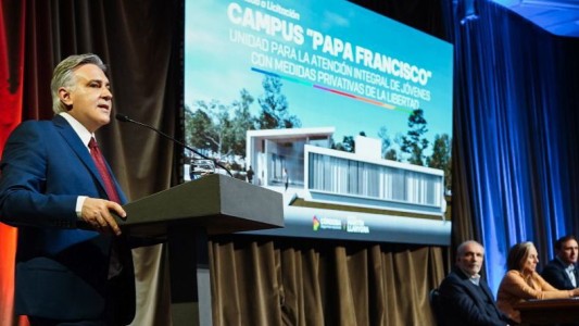Llaryora anunció la construcción de un campus para jóvenes con medidas privativas de la libertad