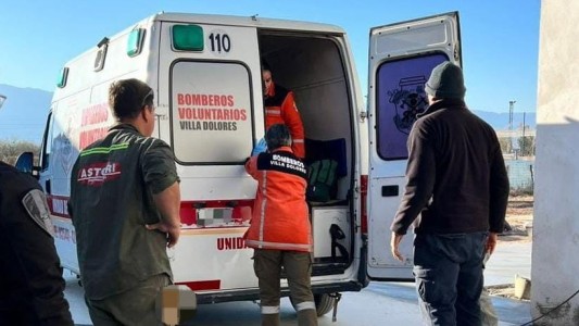 Un trabajador resultó herido tras caer de cinco metros de altura