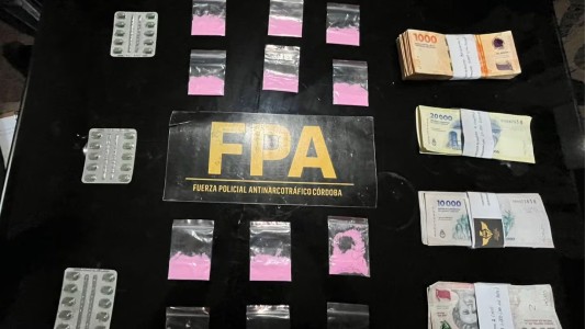 Cayó una banda que vendía cocaína, tussi y Rohypnol en Córdoba
