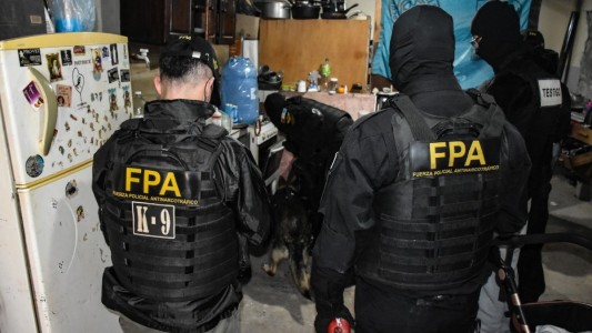 FPA desbarató una banda narco con siete detenidos en barrio San Lucas de Córdoba
