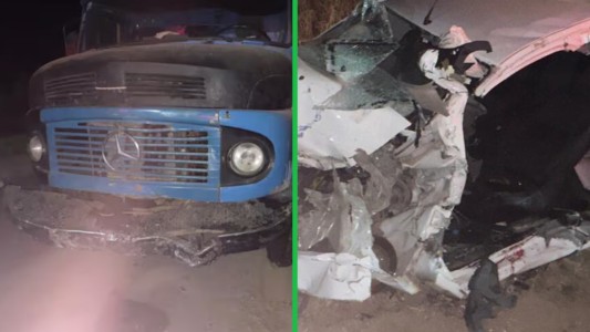 Córdoba: choque entre un auto y un camión dejó un muerto en el paraje Rangel