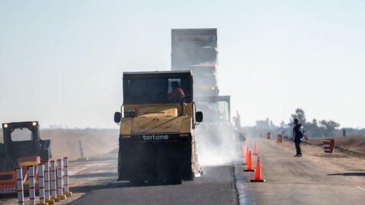Córdoba avanza con la repavimentación de la Ruta Provincial 6