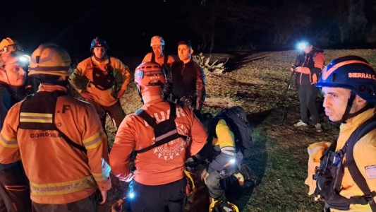Rescataron a una mujer herida mientras hacía senderismo en La Granja