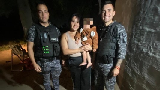 Con rápida acción policial, un bebé fue trasladado al Hospital de Niños en Córdoba