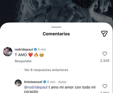 Tini y De Paul ya no se esconden: el campeón del mundo fue a FUTTTURA y la felicitó en redes sociales
