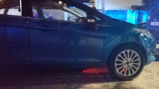 Chocó en un control policial, huyó y terminó detenido